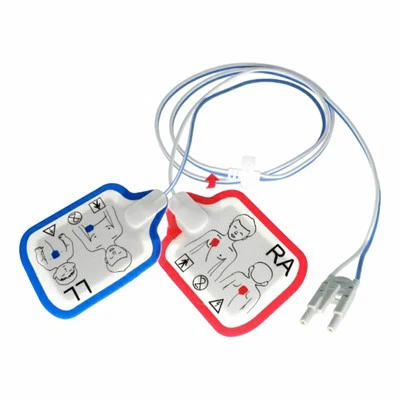 Almohadillas de electrodos para desfibrilador pediátrico